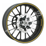 Friso Para Motos Faixas 5mm Adesivos Refletivos Roda Fita