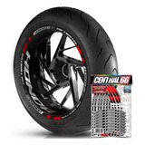 Friso Refletivo Rodas Aro 13 Ao 22 Honda Cb 300f Twister