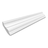 Friso Sanca Roda Teto Moldura Isopor C Acabamento 12cm 8m