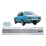 Frisos Traseiros Chevette Tubarao Kit Faixa Buchas Emblema