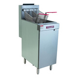 Fritadeira A Gás LG 300 Hobart vulcan 2 Cestos 23 L De Óleo