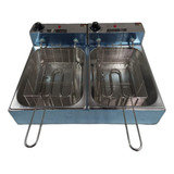 Fritadeira Elétrica 10 Litros Gomes Inox Profissional Cor Prateado Frequência 6000 220v
