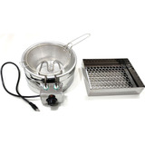Fritadeira Elétrica 3 Litros 220v Com Escorredor Inox
