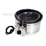 Fritadeira Elétrica 3 Litros Termostato Tacho Esmalte 220v