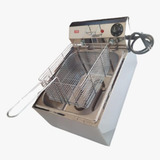 Fritadeira Elétrica 5 Litros Inox Quadrada 127v Chalotte One