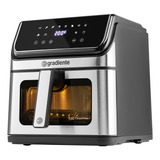 Fritadeira Elétrica Air Fryer Gradiente Oven Inox 7 6l 1700w