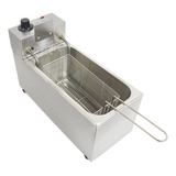 Fritadeira Elétrica Com Óleo 3 Litros Industrial Inox Frb1c3