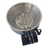 Fritadeira Elétrica Equipamentos Inox Tacho 7 Litros 110v