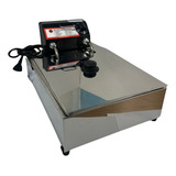 Fritadeira Elétrica Inox Cuba 5 Litros Rápida Com Tampa Cor Prateado 220v