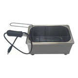 Fritadeira Elétrica Óleo Retangular 1 Litro Cor Inox Frequência 60 110v