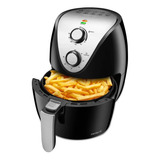 Fritadeira Elétrica Sem Óleo Air Fryer Mondial Af 30 Family Inox Iv 3 5l Preta 220v