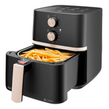Fritadeira Elétrica Wap Air Fryer Family 1500w 4 Litros 220v Cor Preto Cinza E Champagne