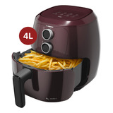 Fritadeira Elétrica Wap Air Fryer Family 4l Antiaderente Vermelha 1500w 127v