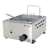 Fritadeira Industrial A Gás Venâncio Sfg112 5l Prata