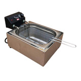 Fritadeira Industrial Elétrica Easa Equipamentos 6 L Inox 220v