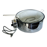 Fritadeira Industrial Elétrica Grande 7l Aço Inoxidável 220v