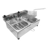 Fritadeira Industrial Elétrica Ipe Cozinhas Master 10l Slim