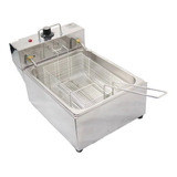 Fritadeira Industrial Elétrica Ipe Cozinhas Master 5 L Slim Cor Prateado Frequência 60 220v