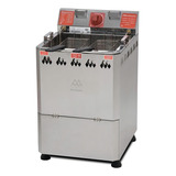 Fritadeira Industrial Elétrica Marchesoni Ft 3 18 18l Prata 220v