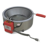 Fritadeira Industrial Elétrica Progás Pr 70 El 7l Prata 50 Hz X 60 Hz 127v