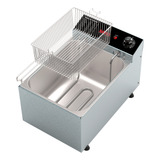 Fritadeira Industrial Elétrica Saro Cozinhas Master 5l Aço