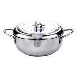 Fritadeira Profunda Fritadeira De Estilo Japonês De Aço Inox