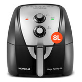 Fritadeira Sem Óleo Air Fryer 8l Afn 80 bi Mondial Preto inox 1900w
