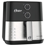 Fritadeira Sem Óleo Air Fryer Oster Ofrt520 127 Inox Compact 4 6l 127v