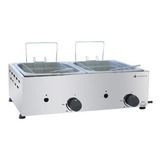 Fritadeira Tacho 2 Cubas Sfg212 Gás 10l Fritador Venâncio