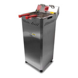 Fritador Elétrica Industrial Gabinete 25 Litros Água E Óleo