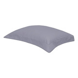Fronha Avulsa 180 Fios Basic Percalle 50 X 70 Buddemeyer Cor Chumbo Lisa