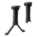 Front Grip Bipé 2 Em 1 Para Trilho 20 22mm Resistente