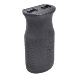 Front Grip Rvg Vertical 22mm Para Airsoft Cores Preto Ou Tan