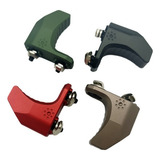 Front Hand Grip Alumínio Arisaka M lok Mini Foregrip Airsoft