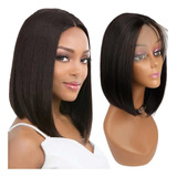 front curta peruca cabelo natural humano