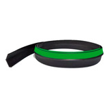Front Lip Spoiler Dianteiro Flexível Universal Borracha 2 5m