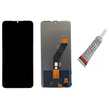 Frontal Tela Display Compatível Infinix Smart 7 X6515 Cola