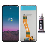 Frontal Tela Display Compatível Nokia 5 4 Ta1333 1340 1337 Cor Preto Cola