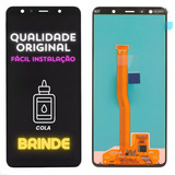 Frontal Tela Touch Display Lcd Compatível A7 2018 A750 cola