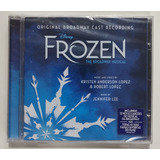 frozen (trilha sonora)-frozen trilha sonora Cd Duplo Frozen The Broadway Musical 