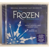 frozen (trilha sonora)-frozen trilha sonora Cd Frozen The Broadway Musical 2018 Original
