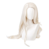 Frozen 2 Elsa Halloween Cosplay Peruca Comprido Cabelo 80cm