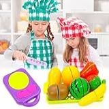 Frutas De Brinquedo Para Cortar Kit Educativo Infantil Cesta 10 Peças Didático Criativo E Divertido Para Meninas E Meninos Brincarem De Cozinha