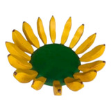 Fruteira Artesanal Decorativa Mesa Bananas Rústica Prática
