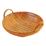 Fruteira Centro De Mesa Decorativa Rustica Para Servir Pães