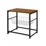 Fruteira De Mesa Bancada Cozinha Cesto Frutas Aramado Preto