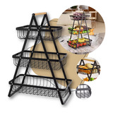 Fruteira De Mesa Decor Home Organizador De Frutas Cesto