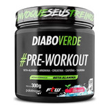 Ftw Diabo Verde Pre Workout Nova Fórmula 300g Cereja Ice