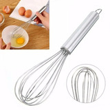 Fue Batedor De Ovos Inox Grande 31cm Profissional Reforçado