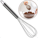 Fue Fuê Fouet Profissional Inox Batedor De Ovos Claras 29cm
